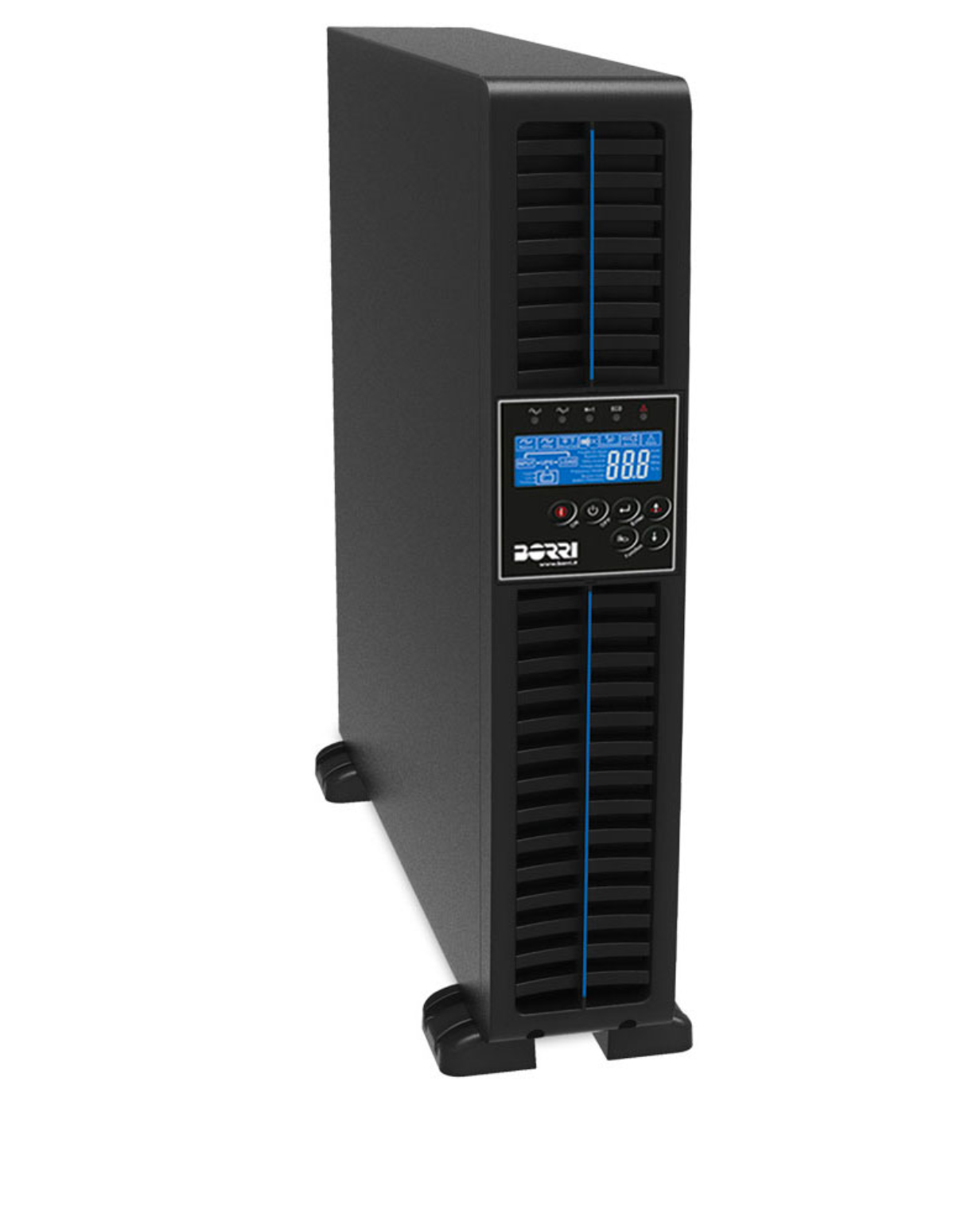„Galileo RT“ yra vienfazis, dvigubos konversijos ‚Galileo‘ serijos vienfazis UPS, montuojamas į spintą ir pastatomas ant grindų. „Galileo RT“ UPS idealiai tinka mažoms ir vidutinėms įmonėms, tinklams ir serveriams. Aukšto lygio tinklo, saugumo ir svarbios įrangos apsauga.
